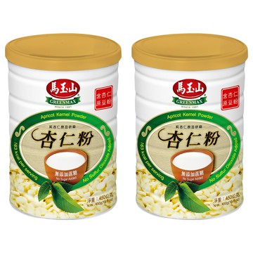 馬玉山 杏仁粉 無添加蔗糖 純杏仁原豆研磨  450g  2罐