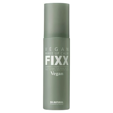 so natural 台灣公司貨 FIXX VEGAN 積雪草鎮靜定妝噴霧  100ml  1瓶  1件