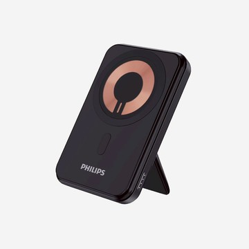 【雙全生活館】PHILIPS 立架式磁吸無線快充行動電源 DLP2551Q/DLP2716Q