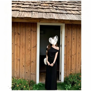 60875L_大尺寸胖MM夏季新款氣質顯瘦高級感T卹女+半身裙兩件套裝