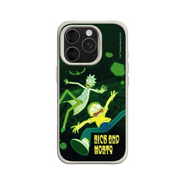 iPhone 16 Pro SolidX 貝殼灰 - 瑞克和莫蒂 Rick and Morty - 瑞克和莫蒂-多元宇宙