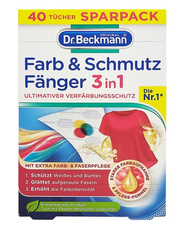 【Dr. Beckmann 貝克曼博士】(6盒入)超潔淨護色魔布40入/盒