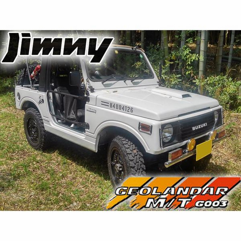 ヨコハマタイヤ ジムニー 195R16 GEOLANDAR MT G003 16インチ タイヤホイール 新品 4本セット JB64 JB23 JA11