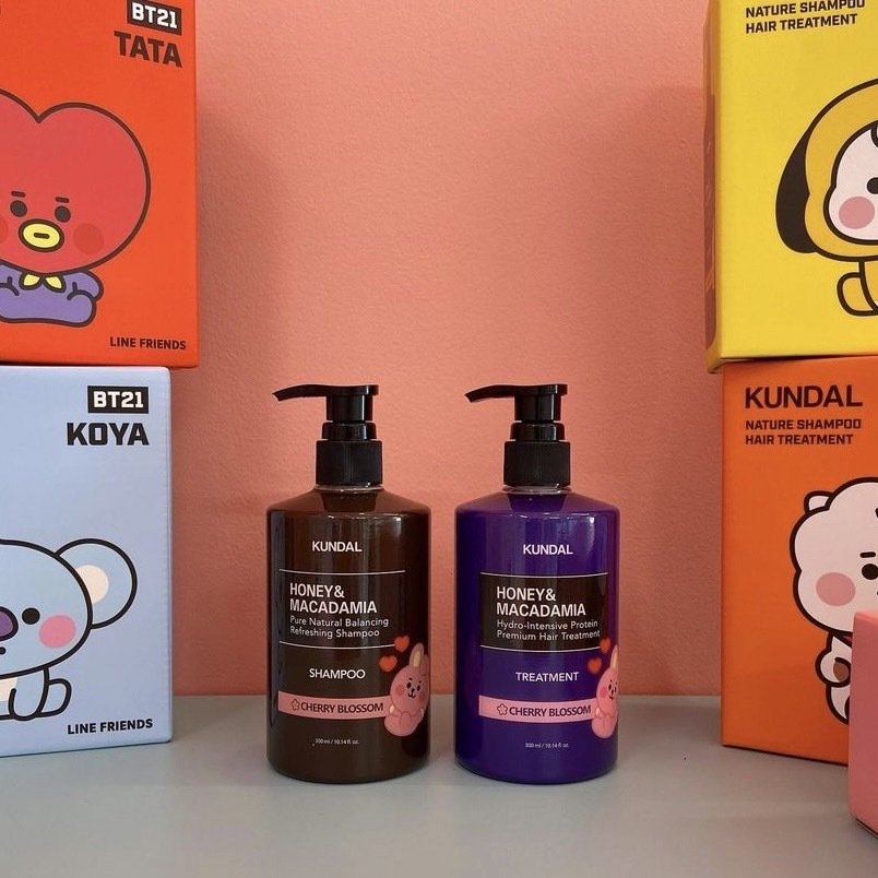 韓国コスメ [KUNDAL][クンダル] BT21ヘアケア限定セットシャンプー300ml＆トリートメント300ml BTS 通販  LINEポイント最大0.5%GET | LINEショッピング