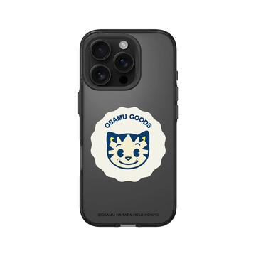 iPhone 16 Pro Clear 酷墨灰 - OSAMU GOODS - 經典復古系列-Cat