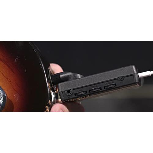 VOX ヘッドフォン ギターアンプ amPlug2 Clean ケーブル不要 ギターに直接プラグ・イン 自宅練習に最適 電池駆動 エフェクト内蔵
