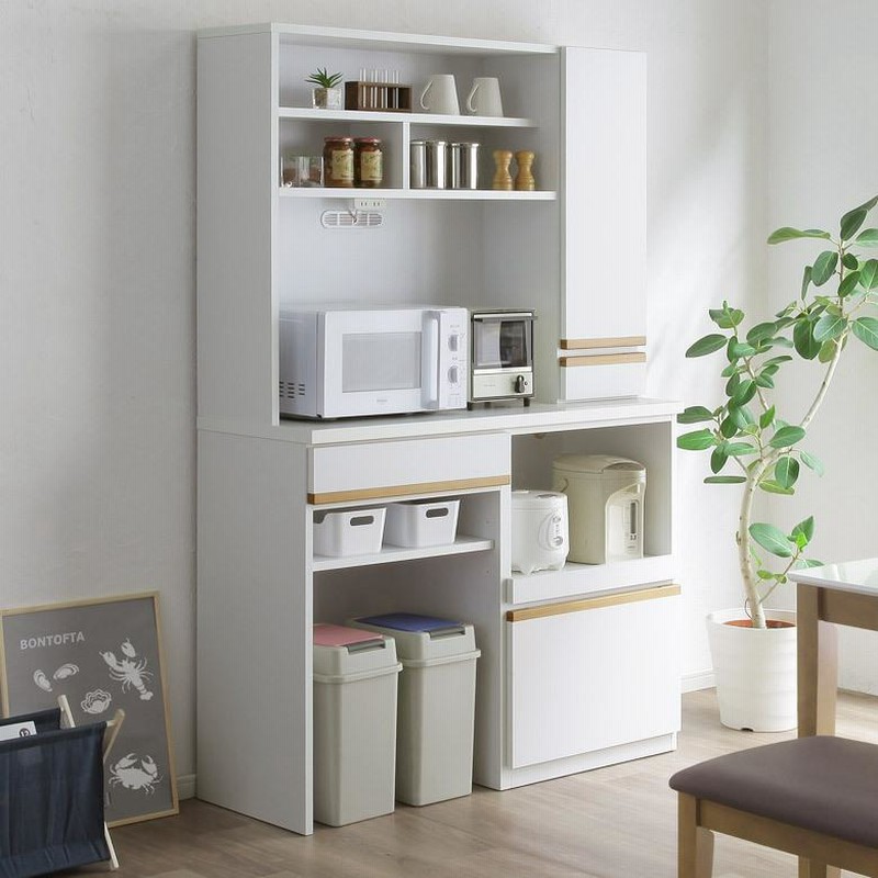 食器棚 収納家具 カップボード キッチンボード キッチン収納 レンジ台