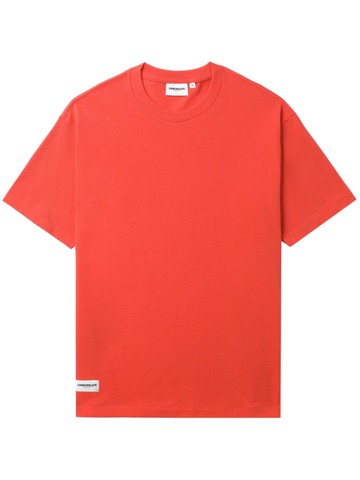 CHOCOOLATE - logo-patch cotton T-shirt - men - Cotton - XL - Red