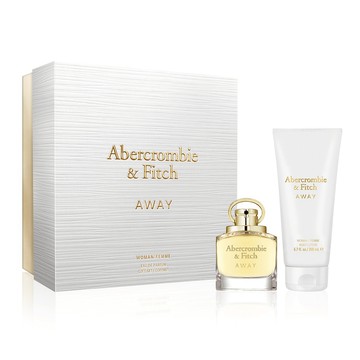 【ABERCROMBIE & FITCH】境女性淡香精假期禮盒-淡香精50ml+身體乳200ml(附紙袋)