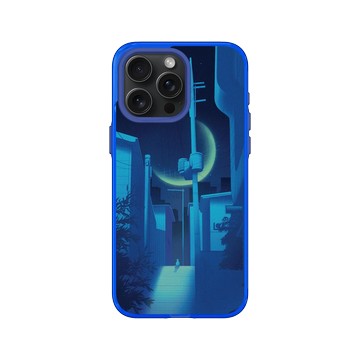 iPhone 15 Pro Max Clear 激光藍 - Denise Rashidi (Surudenise) - Lofi Moon