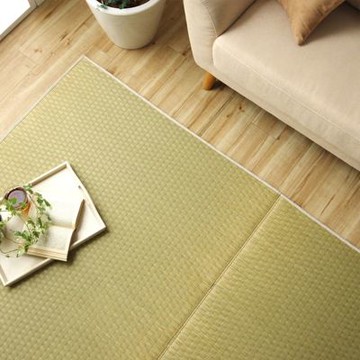 IKEHIKO | 藺草地毯初心本色 191x191x0.6cm 純淨材質 (1件)