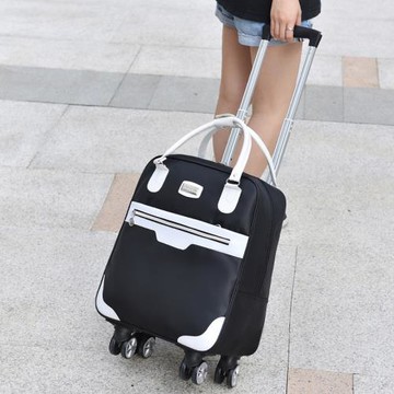 短途拉桿包萬向輪行李包18寸20寸行李箱登機箱牛津布
