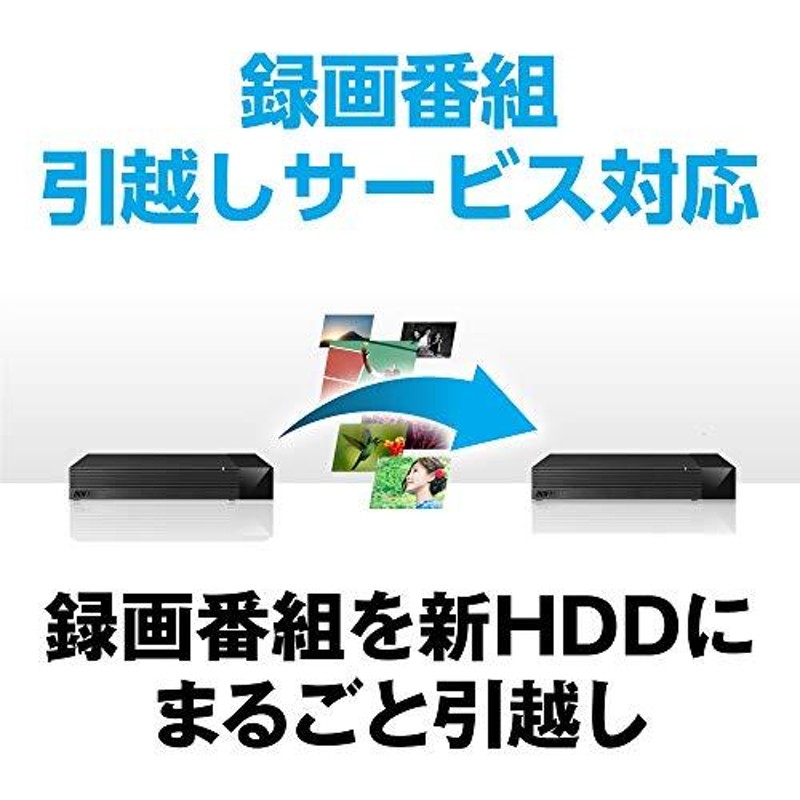 BUFFALO 外付けハードディスク 4TB TV録画用HDD採用 みまもり合図forAV