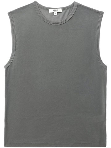 AGOLDE - sleeveless tencel-blend top - women - Spandex/Elastane/TENCEL™ - M - Grey