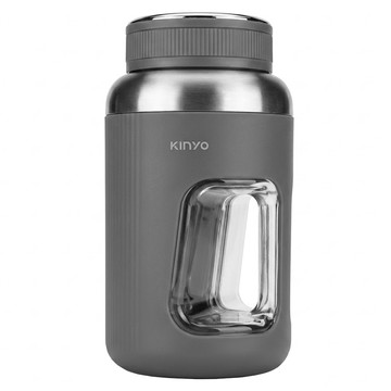 Kinyo 無線隨行杯充電式果汁機 102 x 102 x 195mm 500g 600ml  JRU-750  灰色