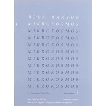 楽譜 バルトーク ミクロコスモス 第1巻 ブージー ホークス社
