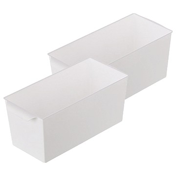 KEYWAY 聯府 威登2號收納盒 VT20-3  290 x 132 x 125mm  白色  2個