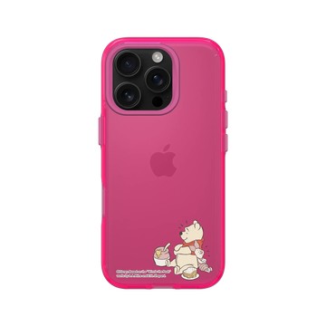 iPhone 16 Pro Clear 粉漾桃 - 迪士尼-小熊維尼 Disney Winnie The Pooh - 溫馨早午餐