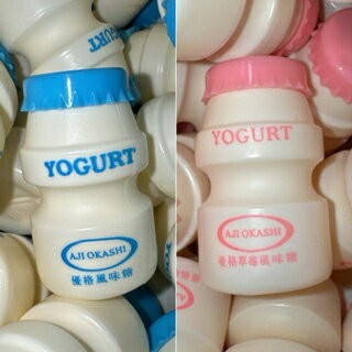 ??現貨 優格風味糖 優格草莓風味糖 養樂多造型