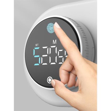 廚房定時器計時器磁吸電子提醒器學習做飯旋轉倒計時秒表健身自律