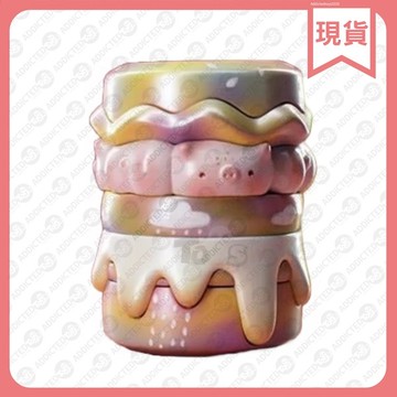 CHAOS STAR BOOBOO 漢堡豬扒 珠光彩虹 旋轉台