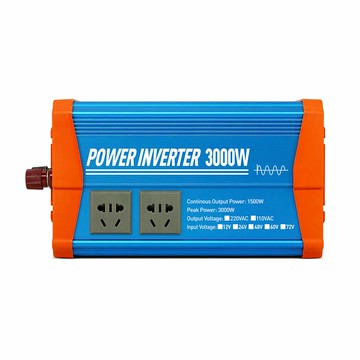 power inverter逆變器12V家用純正波逆變器車用房車電動車機頭車