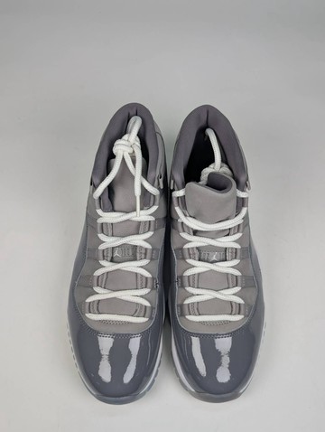 微瑕疵-左腳大底發黃 CT8012-005/11 Air Jordan 11 " Cool Grey " 復刻版 2021版 酷灰 灰白