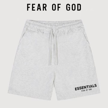 ESSENTIALS SFRUIT植絨字母短褲男休閑美式潮牌FOG寬松運動五分褲