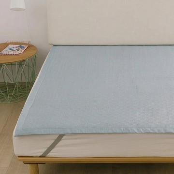 Ishur 伊舒爾 極冰感舒眠涼墊 棋盤格  藍色  186 x 90cm  涼感纖維