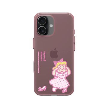 iPhone 17 Clear (相機按鈕) 晶醺玫 - OSAMU GOODS - Betty 遺失了高跟鞋