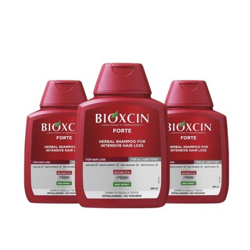 百歐生BIOXCIN FORTE洗髮精3瓶套裝