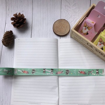 史納莎 雪納瑞 紙膠帶-B 20mm x 10m