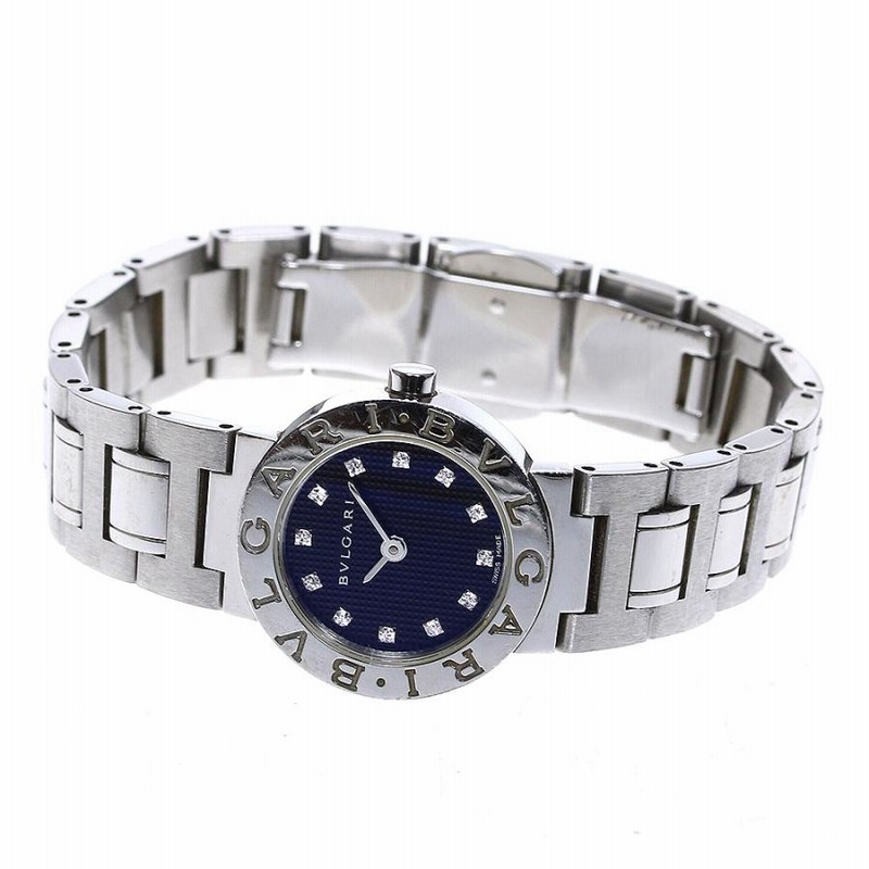 ブルガリ☆BVLGARI12P+ダイヤベゼル☆ダイヤ鑑定書つきウォッチ