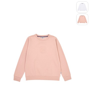【FILA】女性 長袖圓領T恤-粉色 5TEY-5841-PK