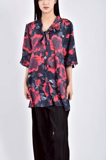 (M) lmpress紅色短袖上衣