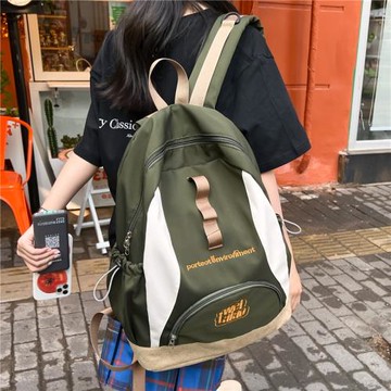 書包女日系潮牌街頭百搭運動輕便高中大學生背包復古原宿風雙肩包