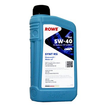 ROWE HC-Synthetic RSI 5W40 合成機油(平行輸入)【299免運領券再享折扣】