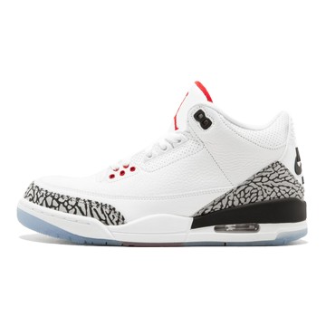 AIR JORDAN 3 RETRO FREE THROW LINE WHITE CEMENT