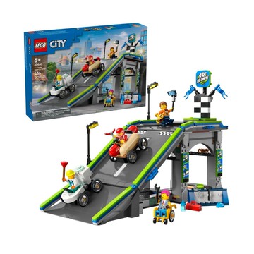 【LEGO 樂高】磚星球〡 60460 城市系列 沒有極限：賽車坡道賽道 No Limits: Race Car Ramp Track