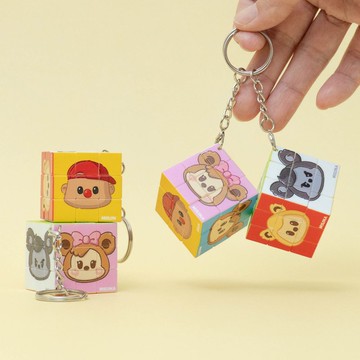 MOLOKA | 迷你魔術方塊吊飾 35mm魔方 益智玩具