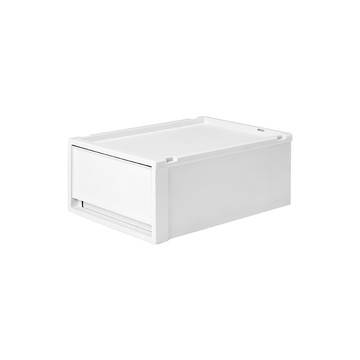 日本天馬 Fits 35面寬單層抽屜收納箱-高20CM-3入-多色可選