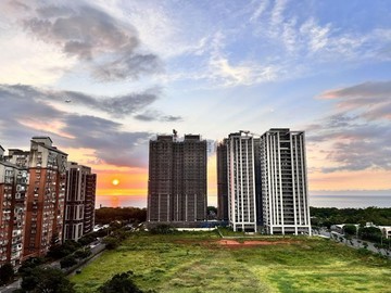 淡水名軒海樂地景觀視野超美裝潢2房車｜新北市淡水區沙崙路二段