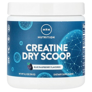 MRM Nutrition, Dry Scoop 肌酸，藍樹莓味，3.2 盎司（90 克）