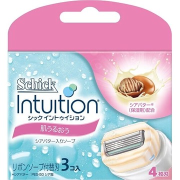 Intuition替換刀片保濕型3入