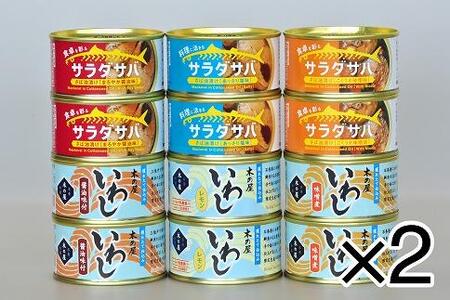 木の屋石巻水産　美里町直売所厳選フレッシュパック缶詰２４缶セット