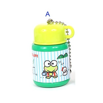 asdfkitty*大眼蛙時光迷你罐吊飾/掛飾/鑰匙圈-A款-日本正版商品