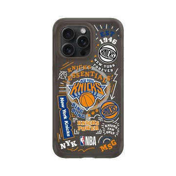 iPhone 15 Pro Max AirX 本質黑 - NBA - 塗鴉系列-紐約尼克 New York Knicks - Graffiti