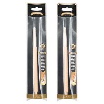 MEKO 磁力粉嫩專業眼線刷 Z-010 刷毛柔軟親膚 磁鐵設計方便收納  2支