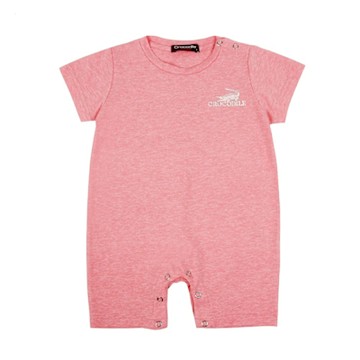 Crocodile Junior小鱷魚童裝- 雷射鱷魚LOGO連身裝 ( U67531-13 小童款)