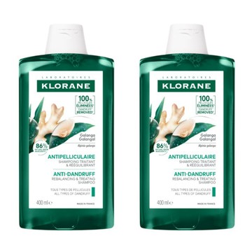 Klorane蔻蘿蘭 抗屑洗髮精200ml 買一送一【德芳保健藥妝】